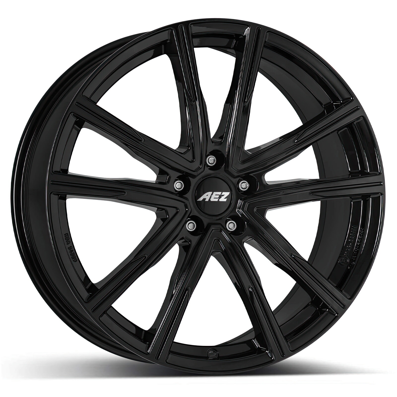 Литі диски Aez Montreal R20 W8.5 PCD5x114.3 ET54 DIA67.1 (black)-зображення-1