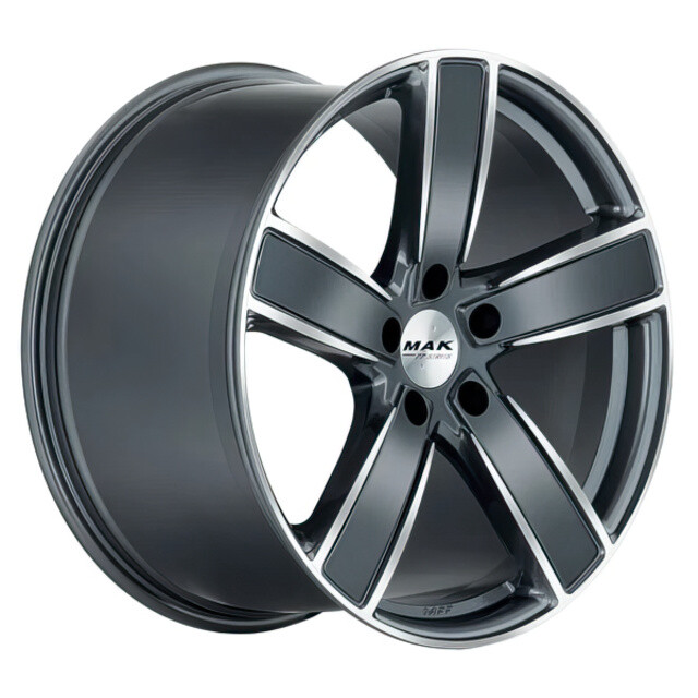 Литі диски Mak Turismo-D-FF R21 W10 PCD5x112 ET19 DIA66.6 (gun metal mirror face) Литі диски Mak Turismo-D-FF R21 W10 PCD5x112 ET19 DIA66.6 (gun metal mirror face)