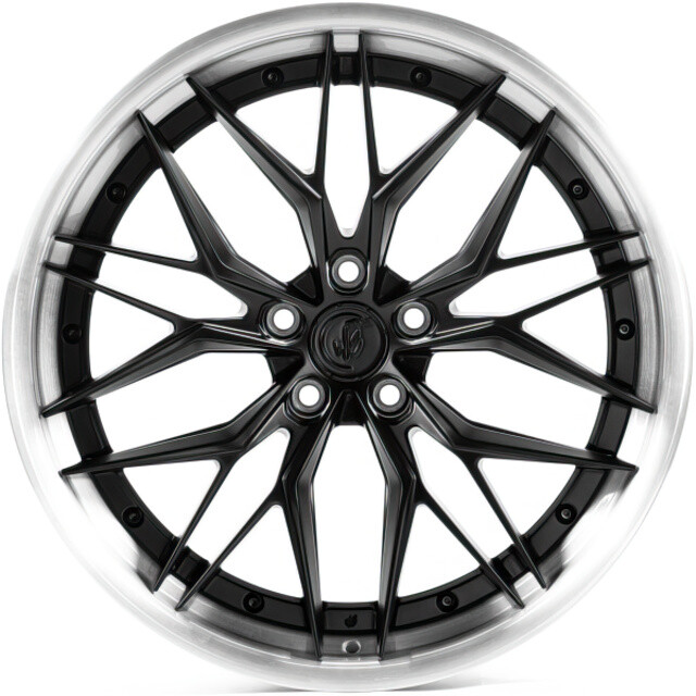 Литі диски WS Forged WS-MR033C R20 W11 PCD5x112 ET24 DIA66.6 (satin black inside brushed sil)