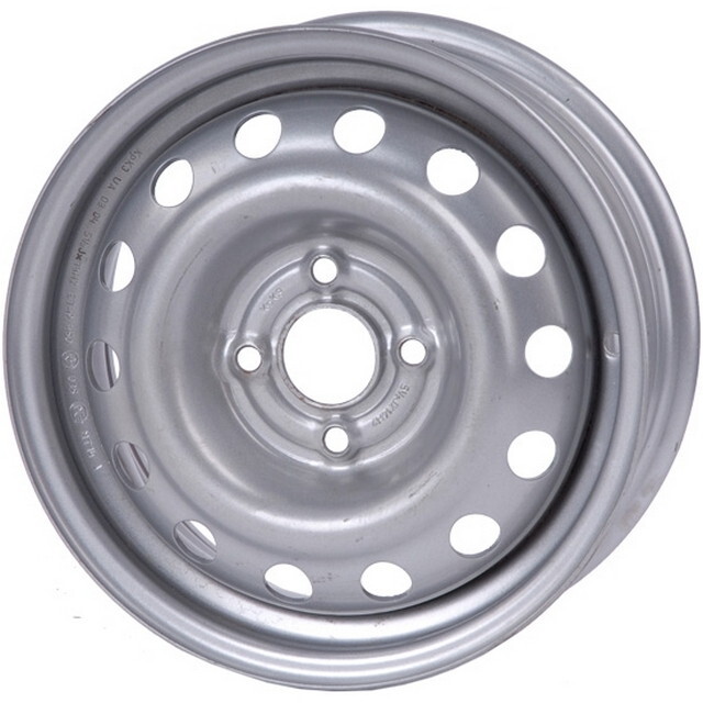 Сталеві диски Steel ДК R13 W5.5 PCD4x100 ET49 DIA56.6 (silver)-зображення-1