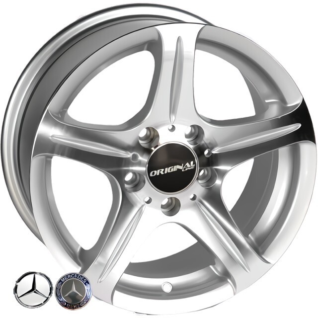 Литі диски Replica Mercedes (145) R15 W7 PCD5x112 ET35 DIA66.6 (SP)-зображення-11