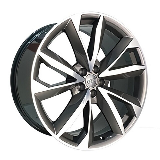 Литі диски Replica Audi (A618) R21 W9.5 PCD5x112 ET31 DIA66.6 (GMF)-зображення-9