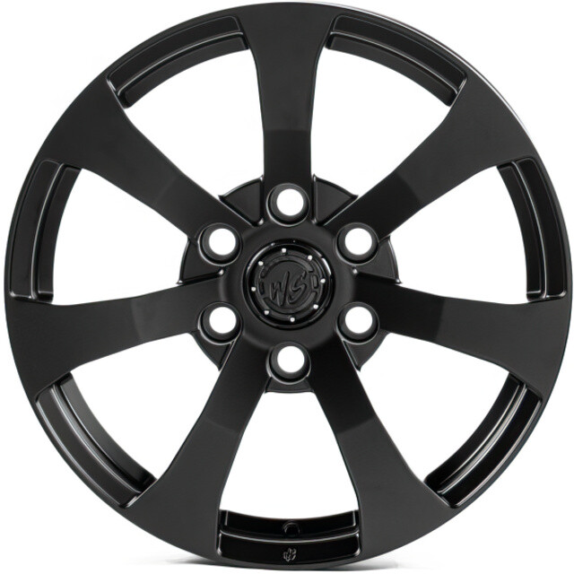 Литі диски WS Forged WS6-119C R18 W8.5 PCD6x139.7 ET45 DIA95.1 (satin black)-зображення-1
