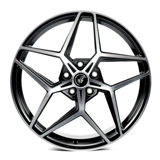 Литі диски WS Forged WS2125 R20 W10 PCD5x120 ET20 DIA66.9 (satin black machined face)