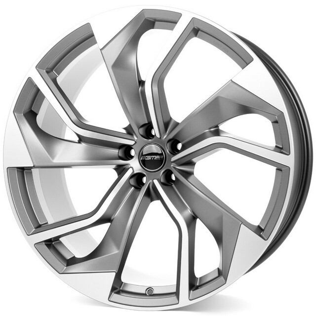Литі диски GMP Italia Rebel R21 W10 PCD5x112 ET30 DIA66.6 (black polished)-зображення-76