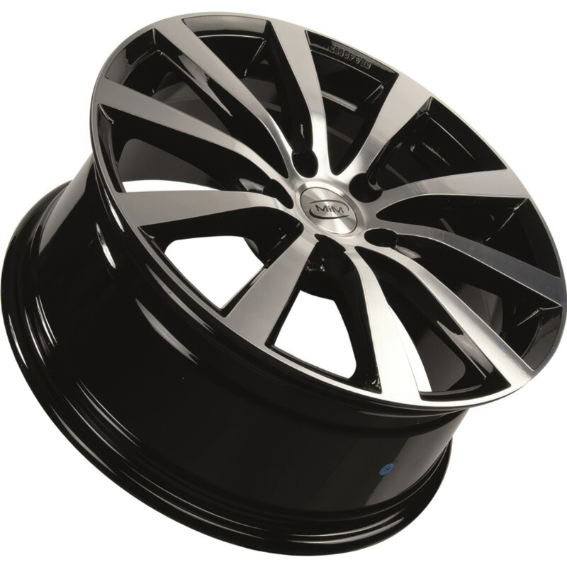 Литі диски MIM Monza R15 W6.5 PCD4x108 ET25 DIA65.1 (black polished)-зображення-3