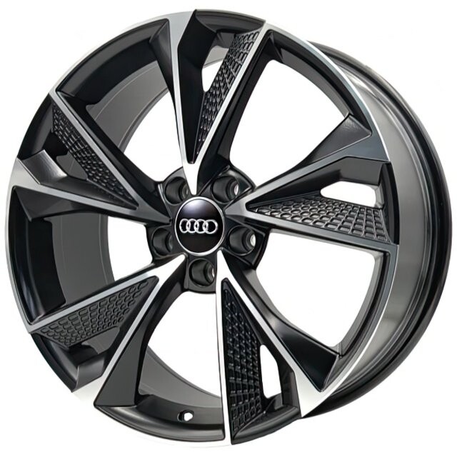 Литі диски Replica Audi (A5456) R19 W8.5 PCD5x112 ET32 DIA66.45 (gloss black machined face)