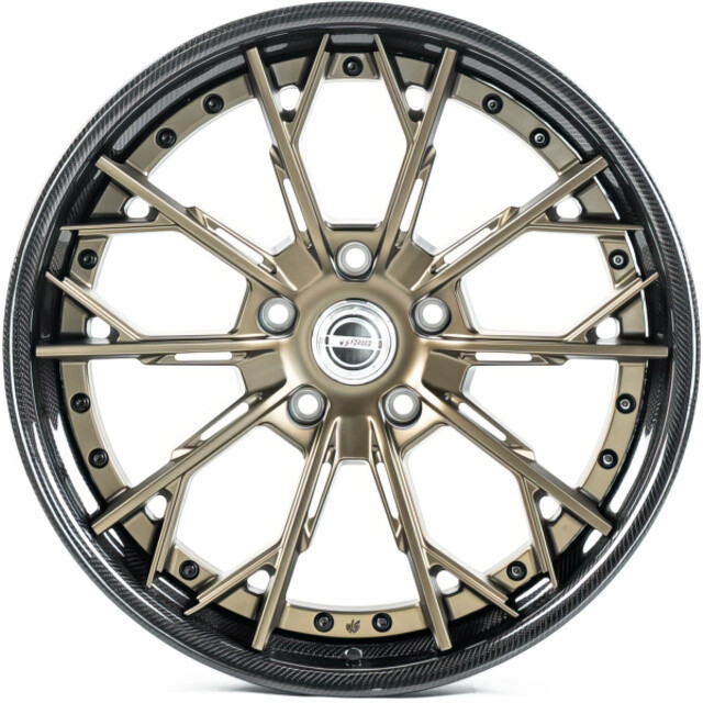 Литі диски WS Forged WS-090C R21 W11 PCD5x132 ET15 DIA66.6 (satin bronze)-зображення-1