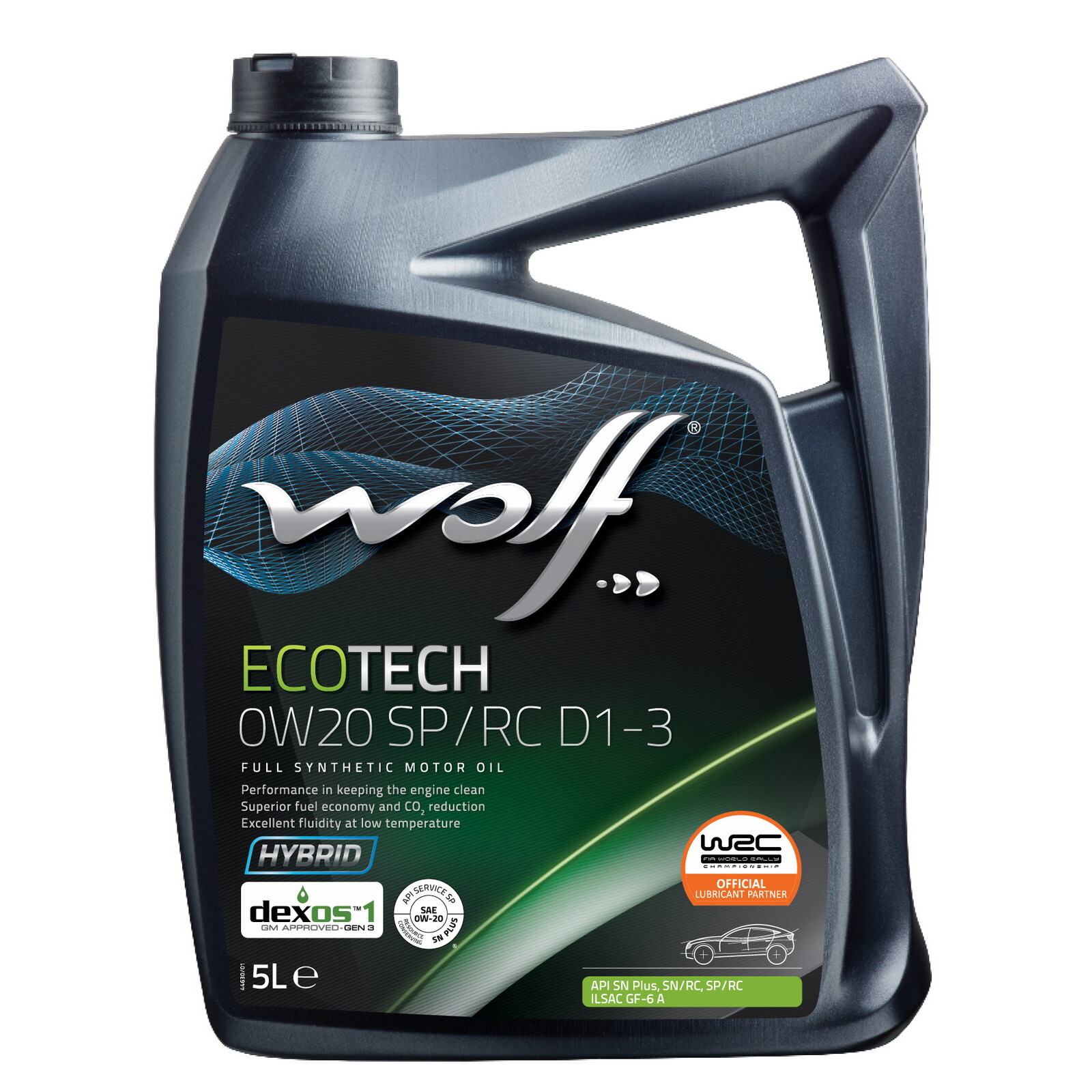 Моторна олива Wolf Ecotech 0W-20 SP/RC D1-3 (5л.)