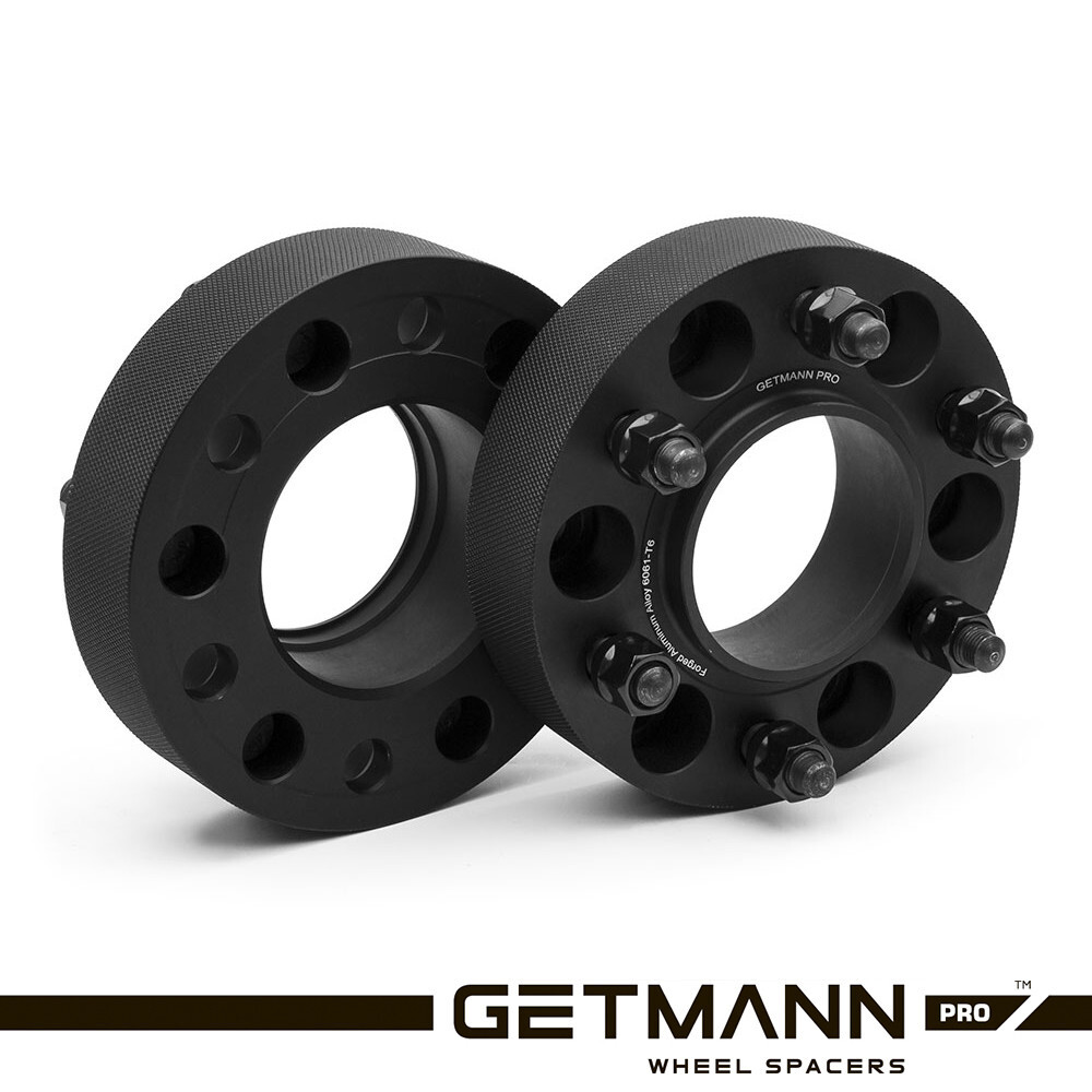 GETMANN | Проставка 40мм 6/135-87.1 Шпильки 14х1.5 Кована Чорна