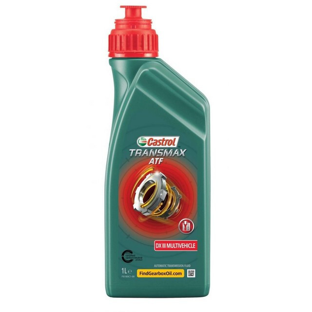 Трансмісійна олива CASTROL TRANSMAX ATF DX III MULTIVEHICLE (1л.)