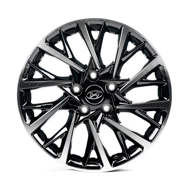 Литі диски Replica Hyundai (HND241) R17 W7.5 PCD5x114.3 ET45 DIA67.1 (gloss black machined face)
