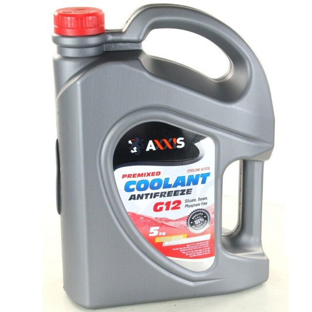Антифриз AXXIS RED G12+ Сoolant Ready-Mix -36°C (червоний) (Каністра 5кг.) Антифриз AXXIS RED G12+ Сoolant Ready-Mix -36°C (червоний) (Каністра 5кг.)