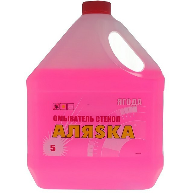 Омивач скла літній АЛЯSКА Ягода (5л.)
