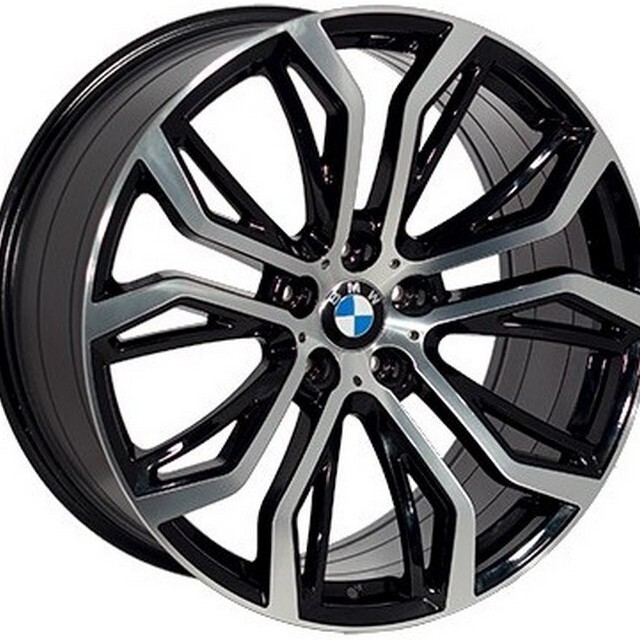 Литі диски Replica BMW (FR528) R21 W10 PCD5x120 ET40 DIA74.1 (BKF)-зображення-7