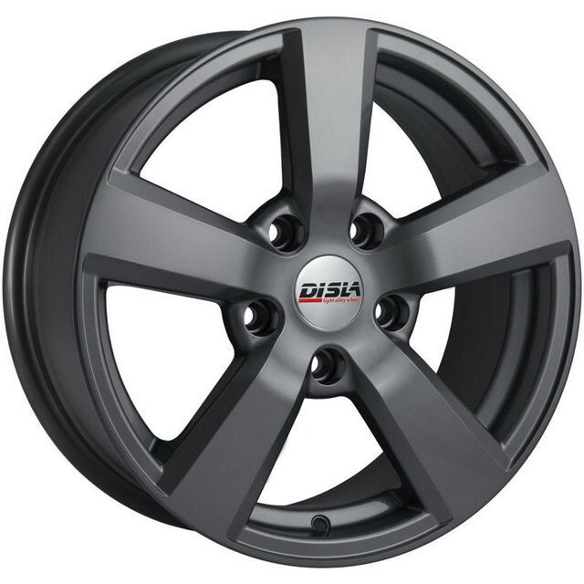 Литі диски Disla Formula R15 W6.5 PCD5x112 ET35 DIA57.1 (GM)-зображення-1