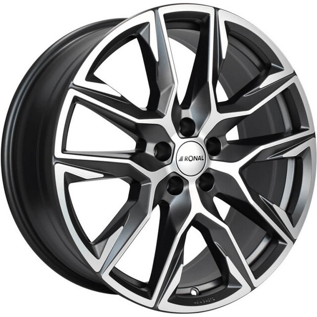 Литі диски Ronal R71 R20 W8.5 PCD5x114.3 ET40 DIA82 (orbit grey matt machined face)-зображення-1