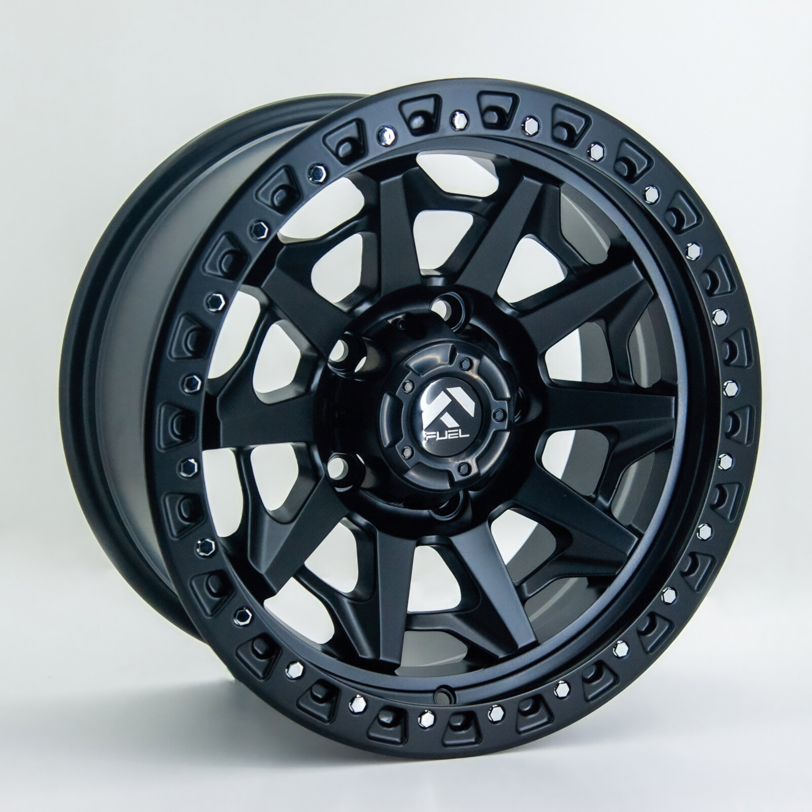 Литі диски GT QC1261 R16 W8 PCD5x139.7 ET0 DIA110.1 (matt black)