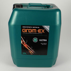 Моторне масло GROM-EX ULTRA SL 10W-40 (20л.)