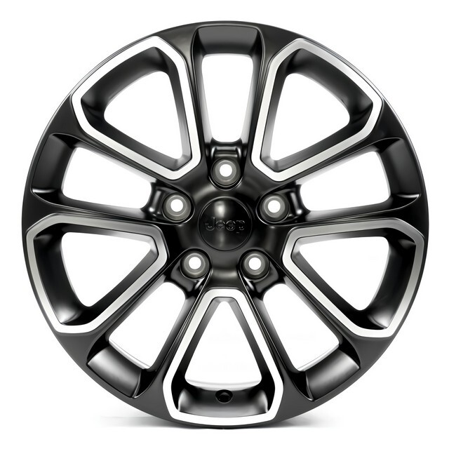 Литі диски Replica Jeep (JE5319) R18 W8 PCD5x127 ET56 DIA71.5 (satin black machined face)
