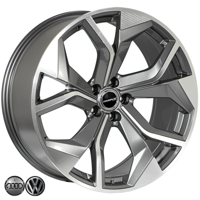 Литі диски ZH 6109 R21 W9.5 PCD5x112 ET25 DIA66.6 (GMF)