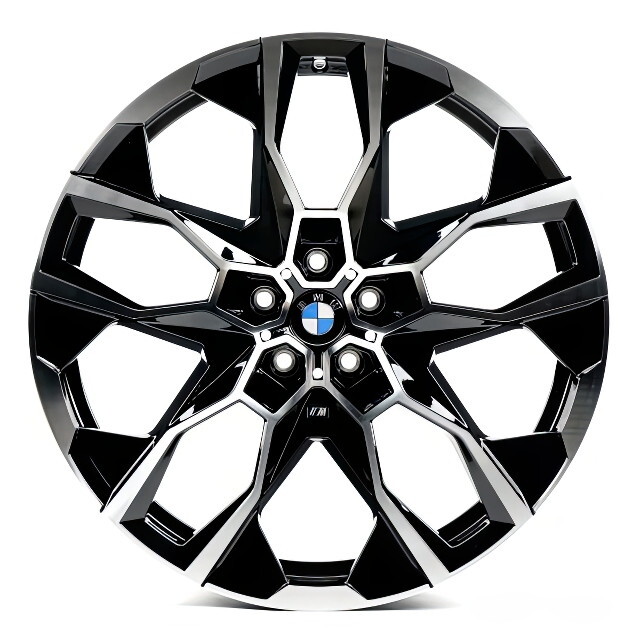 Литі диски Replica BMW (B5592) R21 W9.5 PCD5x112 ET36 DIA66.5 (gloss black machined face)