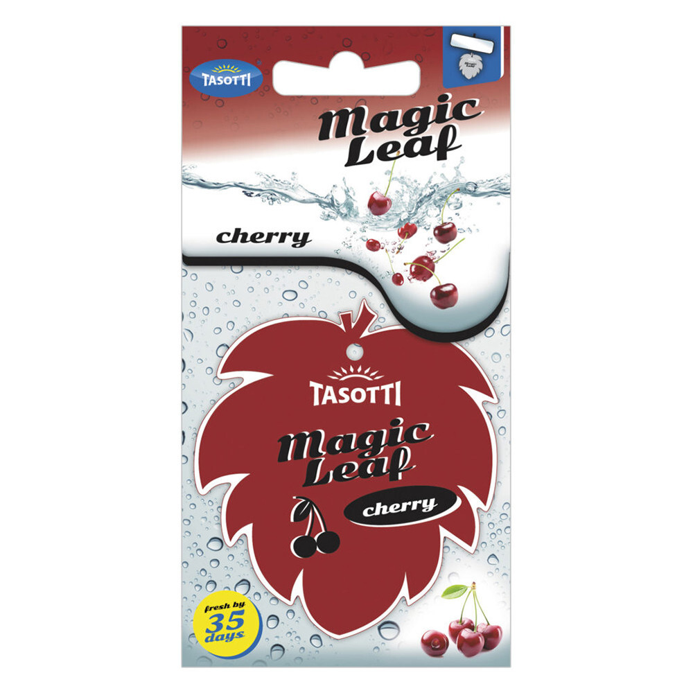 Ароматизатор сухий листочок Tasotti Magic Leaf Cherry (Вишня)