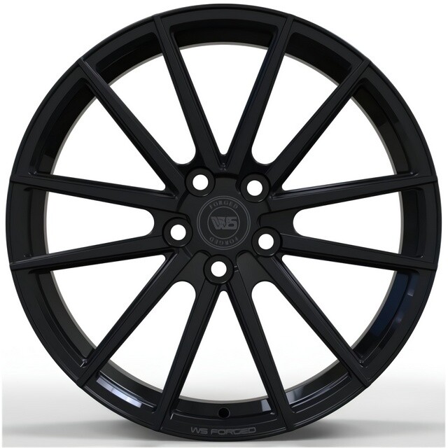 Литі диски WS Forged WS1247 R19 W8 PCD5x114.3 ET50 DIA60.1 (gloss black)-зображення-1