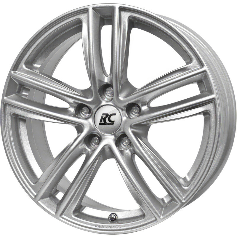 Литі диски RC Design RC-27 R17 W7 PCD5x100 ET43 DIA56.1 (grey)