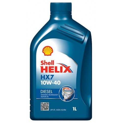 Моторне масло Shell Helix Diesel HX7 CF 10W-40 (1л.)