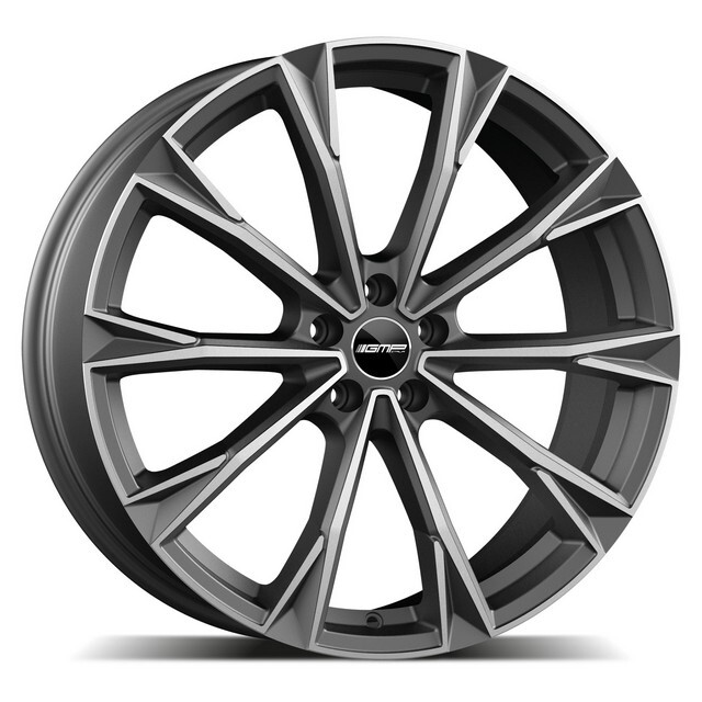 Литі диски GMP Italia Totale R22 W10 PCD5x120 ET20 DIA66.6 (grey polished)-зображення-1