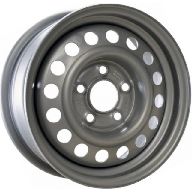 Сталеві диски Steel ДК R15 W6 PCD4x100 ET45 DIA56.6 (сірий)