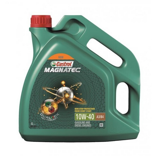 Моторна олива Castrol Magnatec 10W-40 A/B (4л.) Моторна олива Castrol Magnatec 10W-40 A/B (4л.)