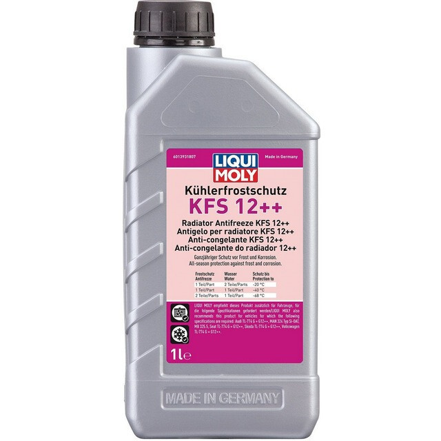 Антифриз Liqui Moly KÜHLERFROSTSCHUTZ KFS G12++, 1л (концентрат, синій)