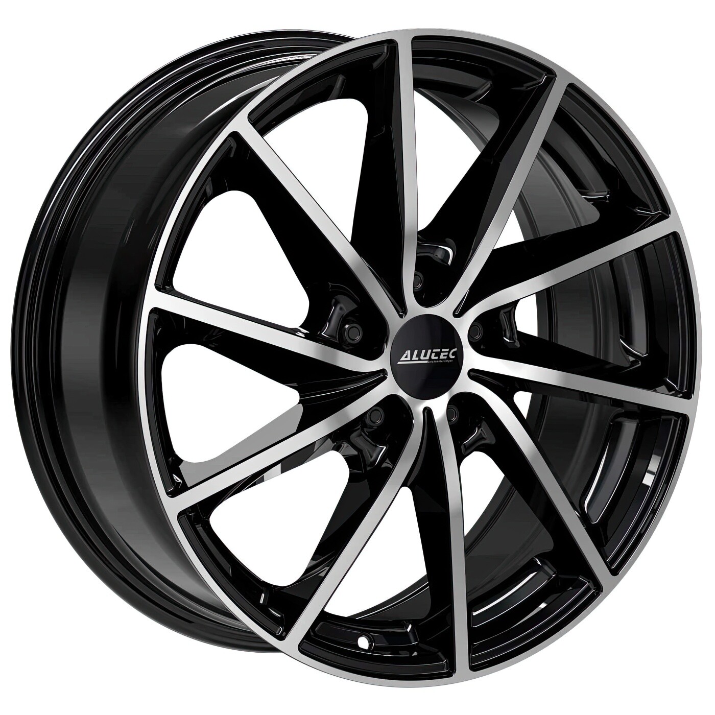 Литі диски Alutec Singa R15 W6 PCD4x108 ET23 DIA65.1 (black polished)-зображення-1