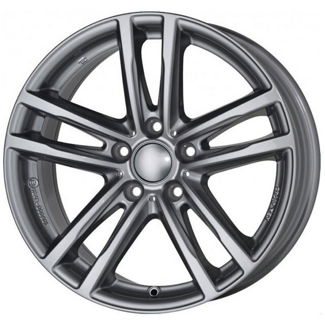 Литі диски Rial X10 R17 W7.5 PCD5x112 ET30 DIA66.6 (metal grey)