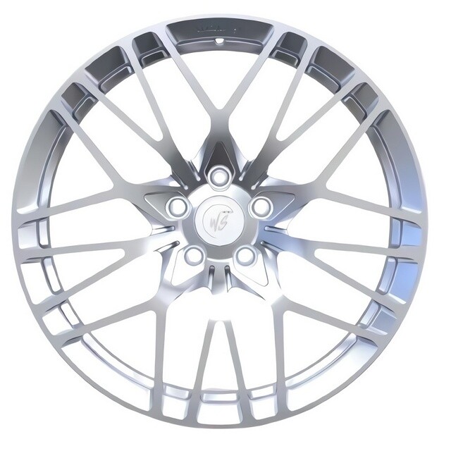 Литі диски WS Forged WS-29M R19 W8 PCD5x112 ET45 DIA57.1 (silver machined face)