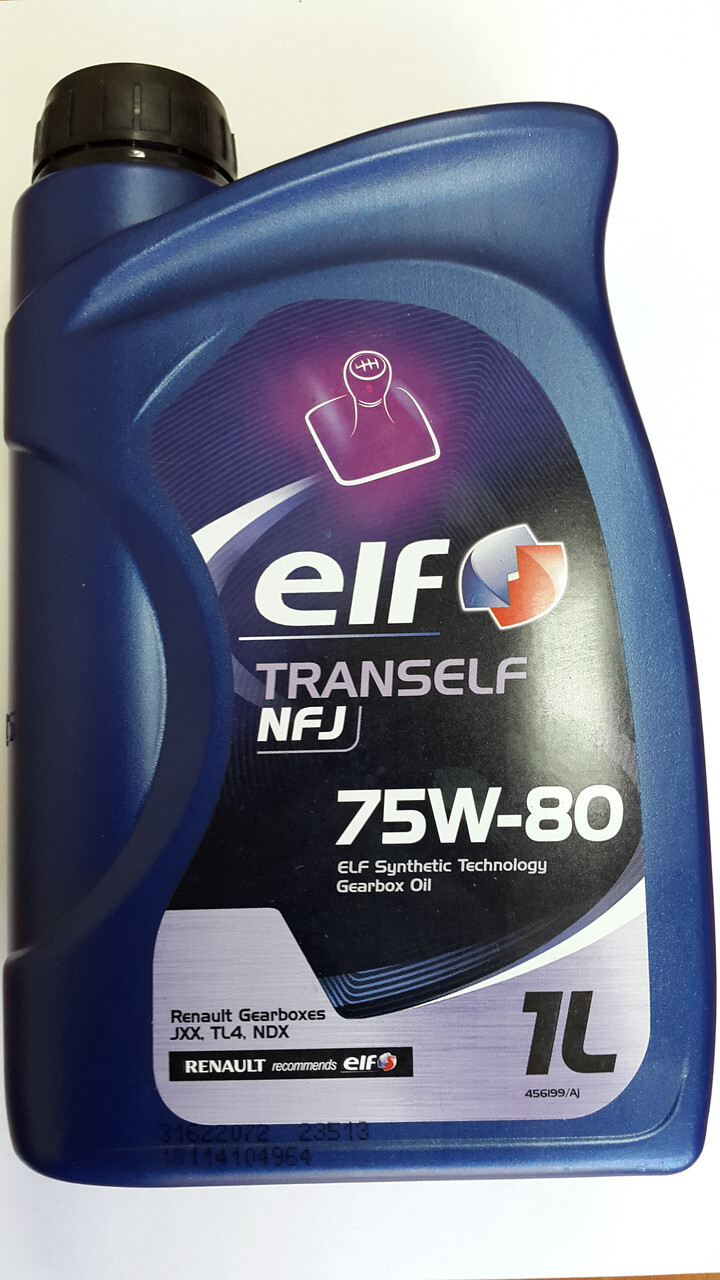 Масло трансмісійне Elf Tranself NFJ 75W-80 1л-зображення-1