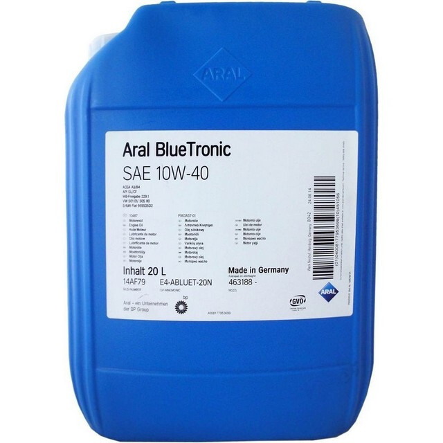 Моторне масло Aral Blue Tronic 10W-40 (20л.)