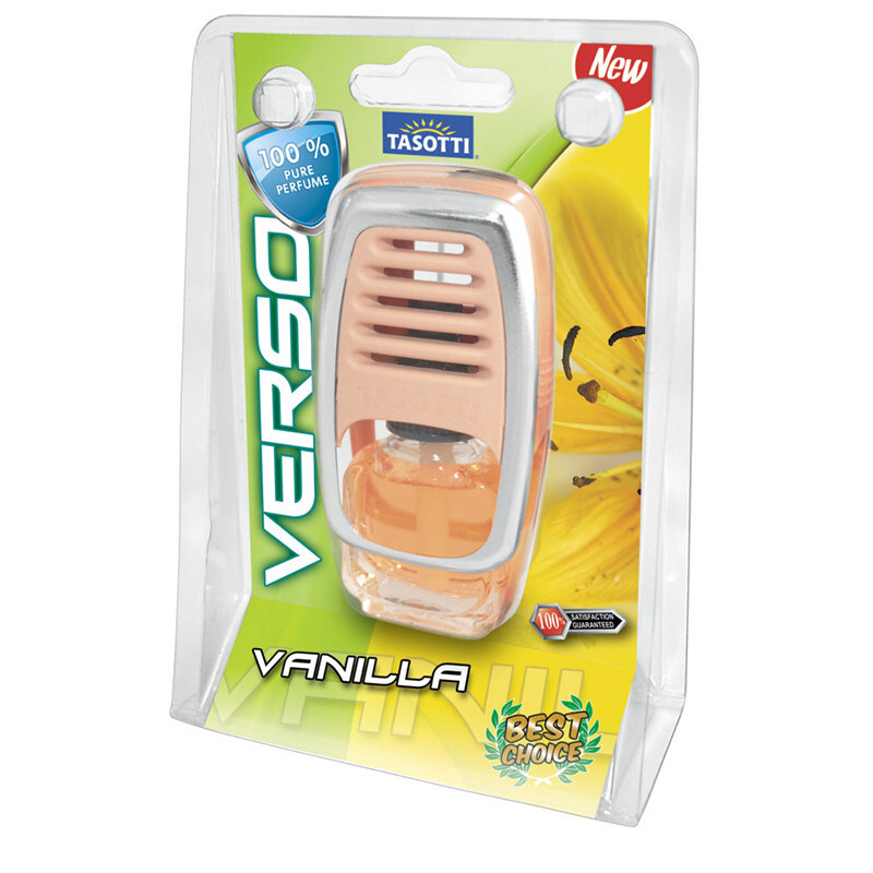 Рідкий Ароматизатор на дефлектор (охолодження) Tasotti Verso Vanilla (Ваніль) 8ml