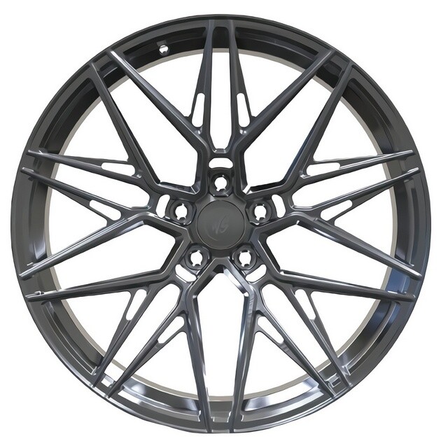 Литі диски WS Forged WS-03M R20 W8.5 PCD5x112 ET38 DIA57.1 (brushed dark black)-зображення-1