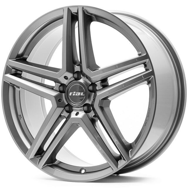 M10 grey Литі диски Rial M10 R20 W8.5 PCD5x112 ET40 DIA66.1 (grey)