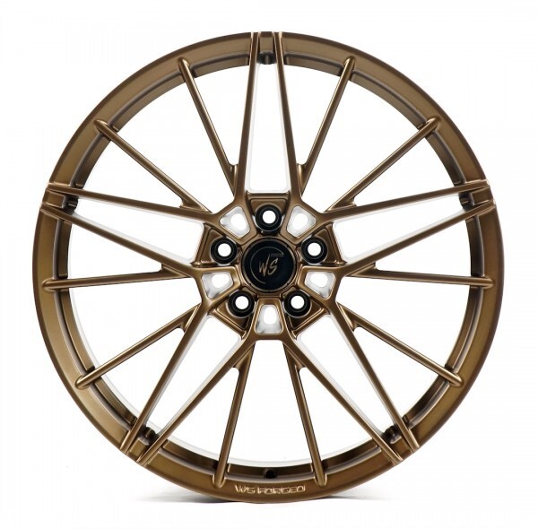 Литі диски WS Forged WS2124 R20 W9 PCD5x112 ET41 DIA57.1 (satin bronze)-зображення-1