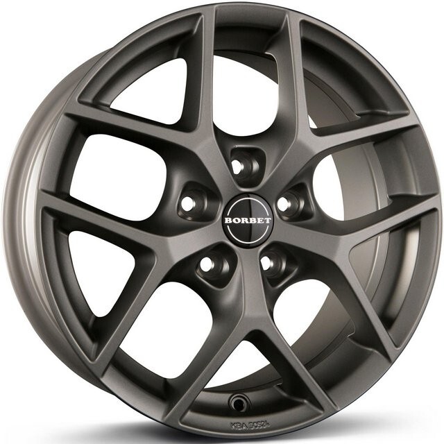 Литі диски Borbet Y R19 W8 PCD5x114.3 ET45 DIA72.6 (matt titan)-зображення-1