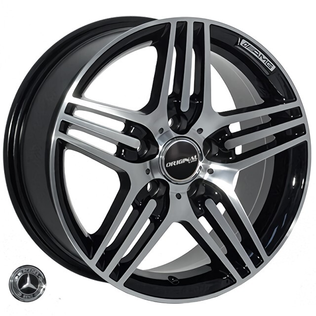 Литі диски Replica Mercedes (BK146) R15 W7 PCD5x112 ET35 DIA66.6 (BP)
