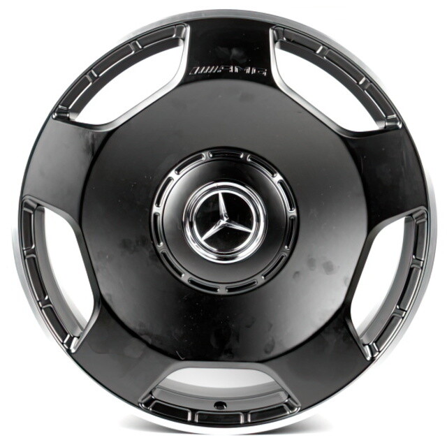 Mercedes (MR1) satin black lip polished Ковані диски Replica Forged Mercedes (MR1) R22 W10 PCD5x130 ET20 DIA84 (satin black lip polished)