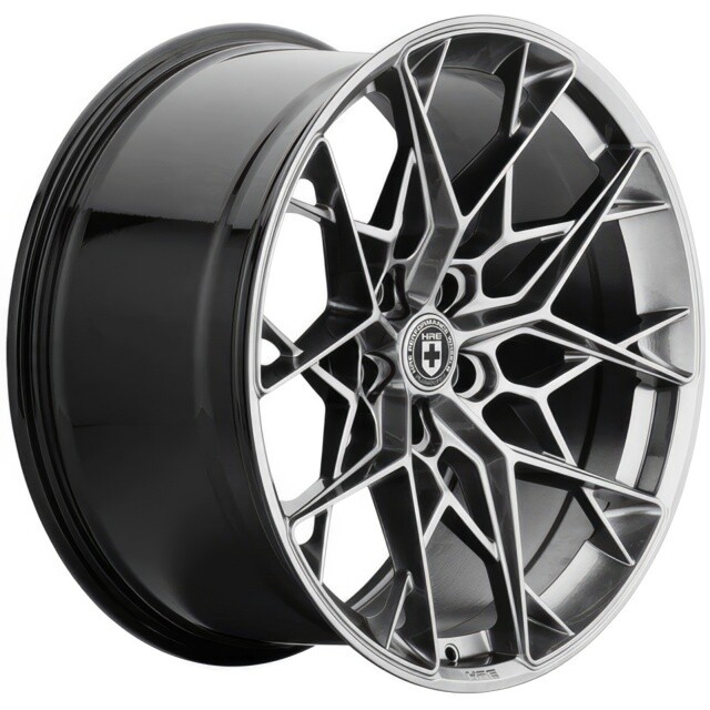 Литі диски HRE FF10 R19 W8.5 PCD5x112 ET25 DIA66.6 (tarmac)-зображення-1