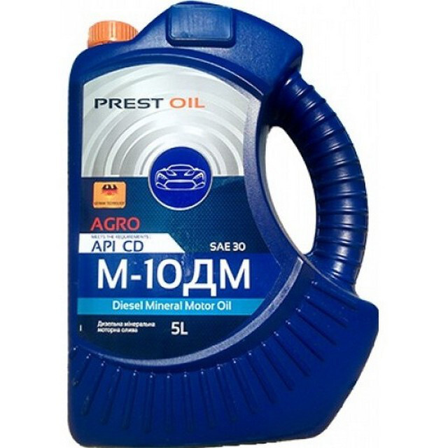 Моторне масло Prest Oil М10ДМ (5л.)-зображення-1