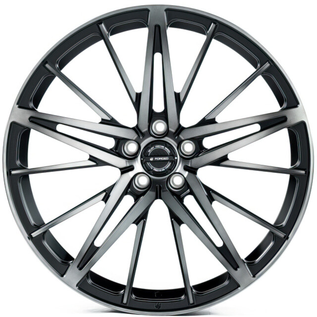 Литі диски WS Forged WS-094C R21 W9.5 PCD5x112 ET20 DIA66.5 (satin black dark machined face)-зображення-1