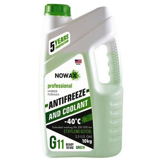 Антифриз BREXOL GREEN G11 (зелений) 10кг.